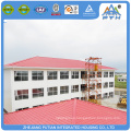 Easy build affordable steel structure prefabricated hotel building hotel rooms